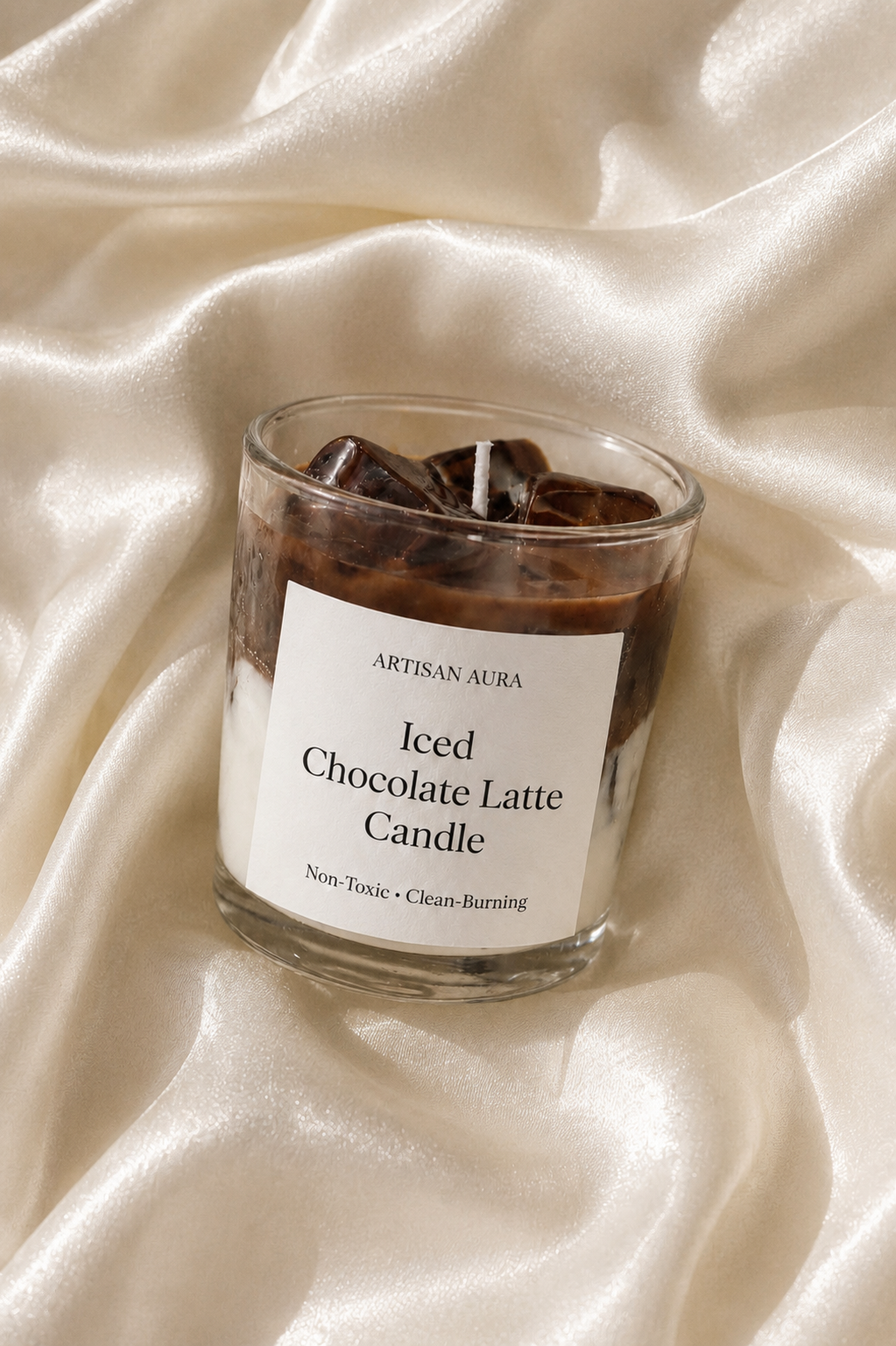 Iced Chocolate Matcha Latte Candle - Image 2
