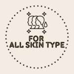 Green Simple 100% Natural Product Stamp Circle Sticker - 5 (1)